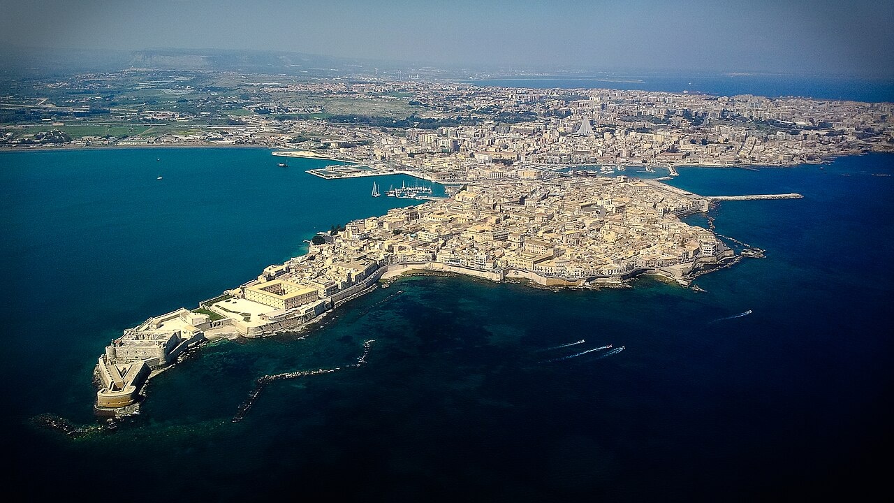 Insel Ortygia bei Syrakus